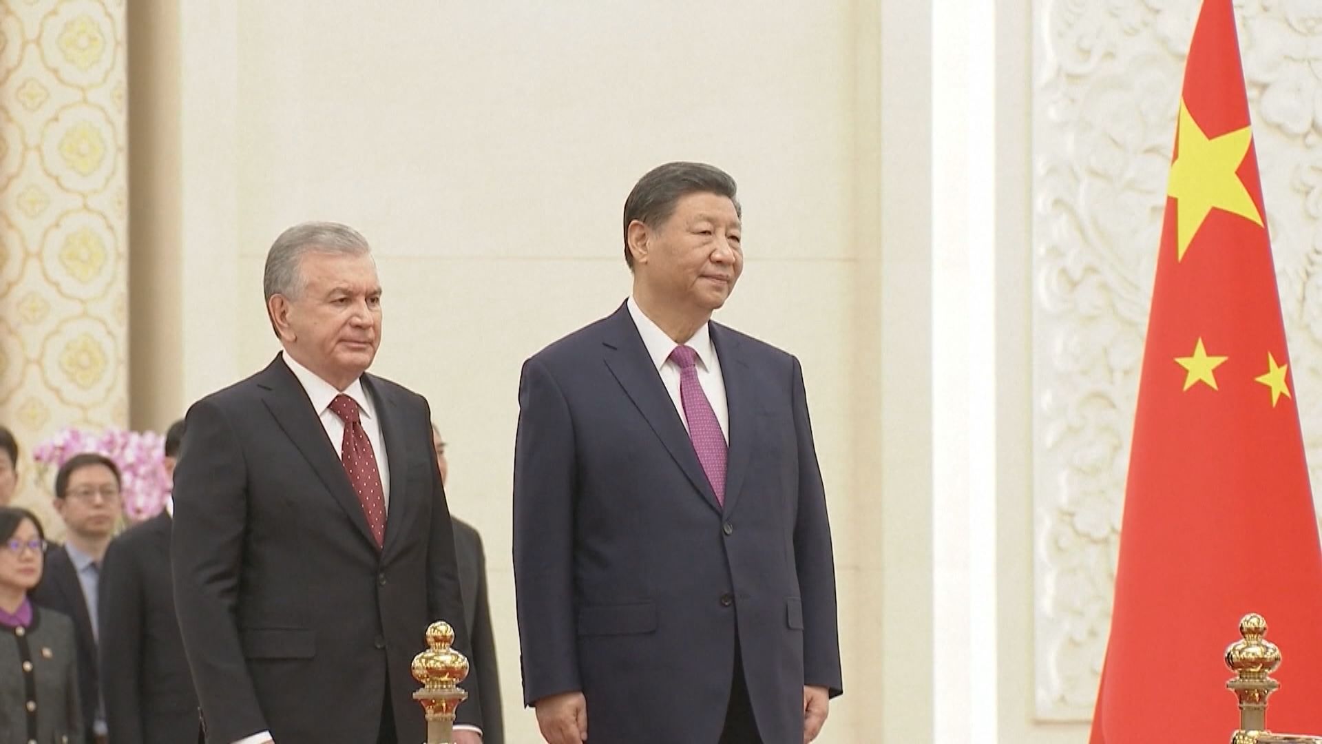 習近平晤烏茲別克總統 宣布發展新時代全天候全面戰略伙伴關係