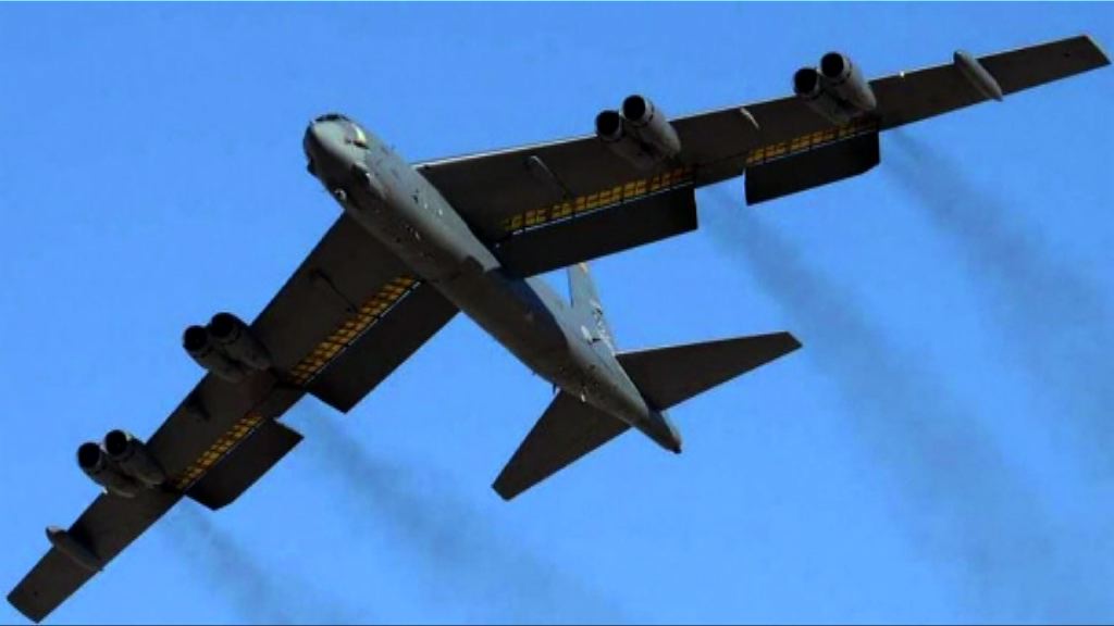 美軍證實B-52飛往南海鄰近地區訓練