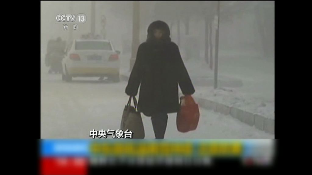 華中華東地區持續嚴寒和暴雪