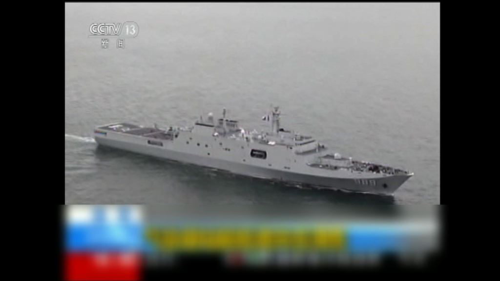 中國海警周二起南海軍事活動