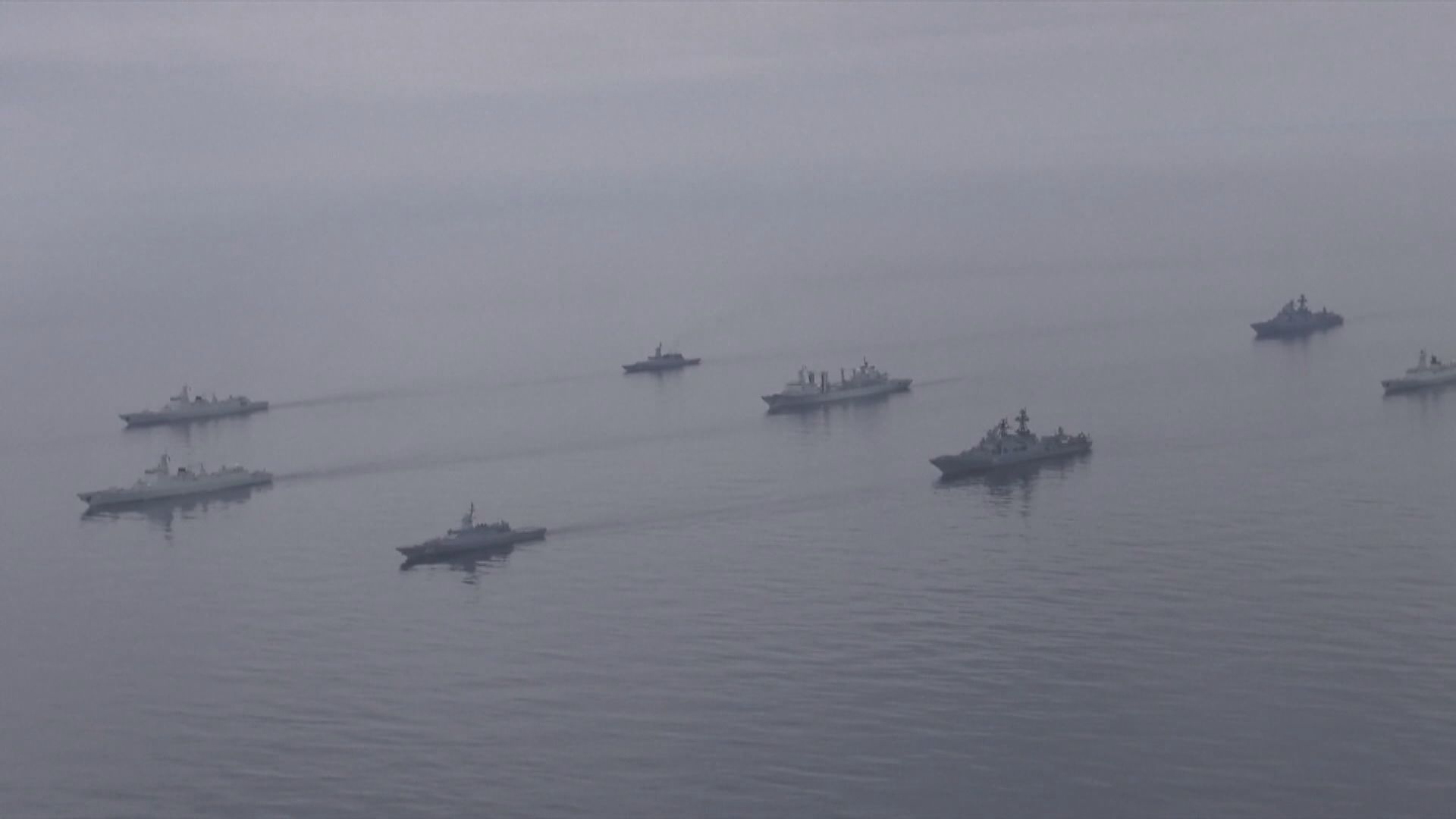 美媒指中俄軍艦一度駛近阿留申群島 美四艘驅逐艦應對
