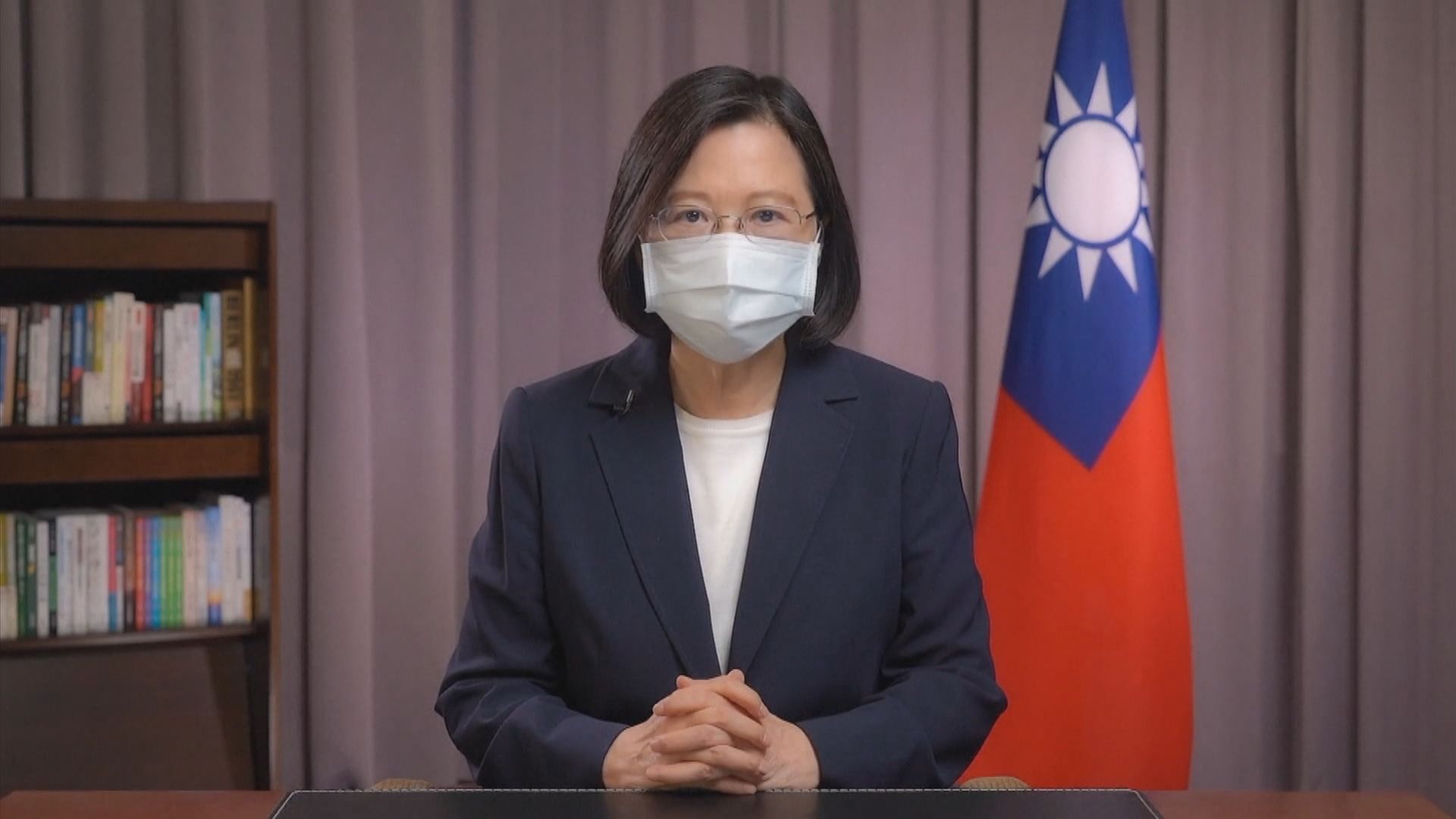 蔡英文指台灣不會升高衝突　會堅定捍衛安全