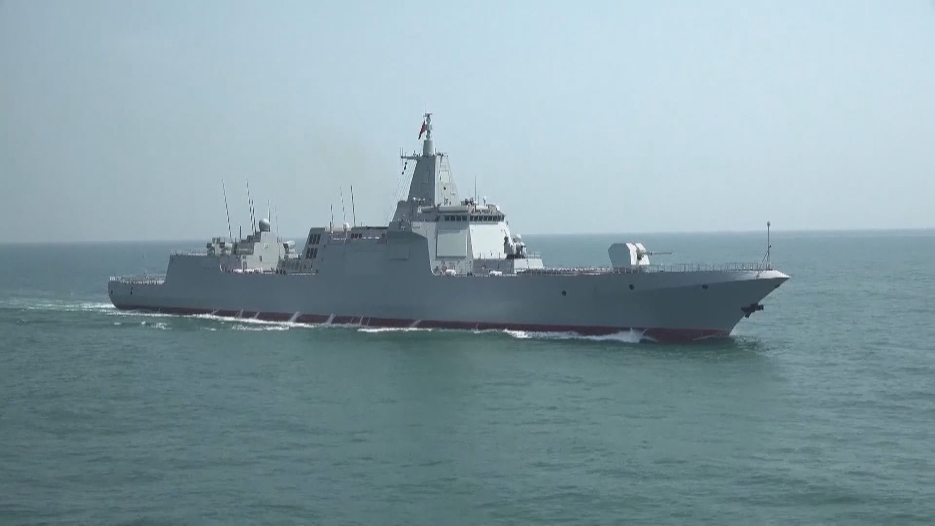 日媒稱解放軍兩艦隻於花蓮外海作戰演習