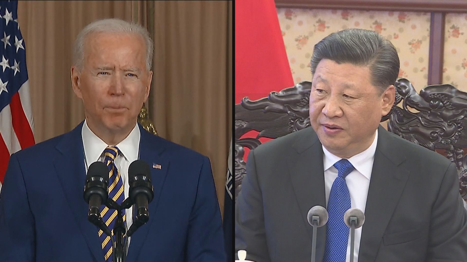 中美元首互致賀信慶祝兩國建交45周年