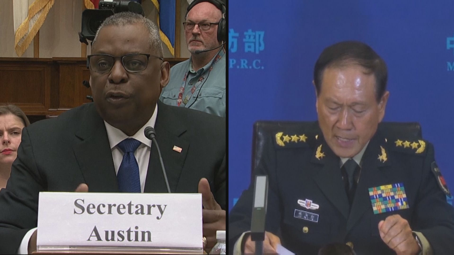 中美國防部長通電話　討論到台灣及烏克蘭等議題