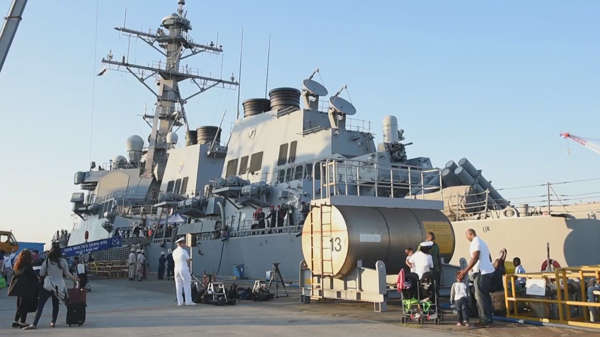美軍導彈驅逐艦再闖中國西沙領海　解放軍警告驅離