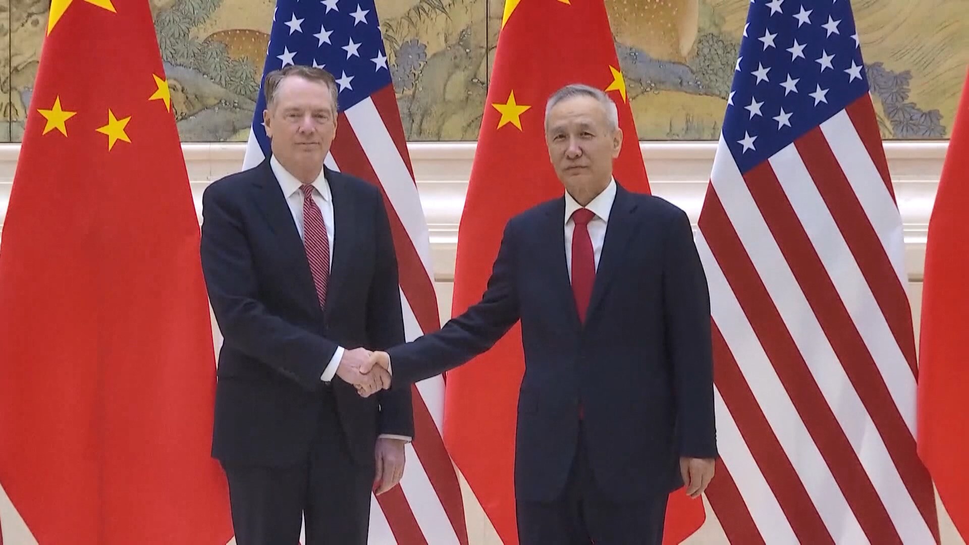 中美新一輪高級別貿易談判今天在北京展開
