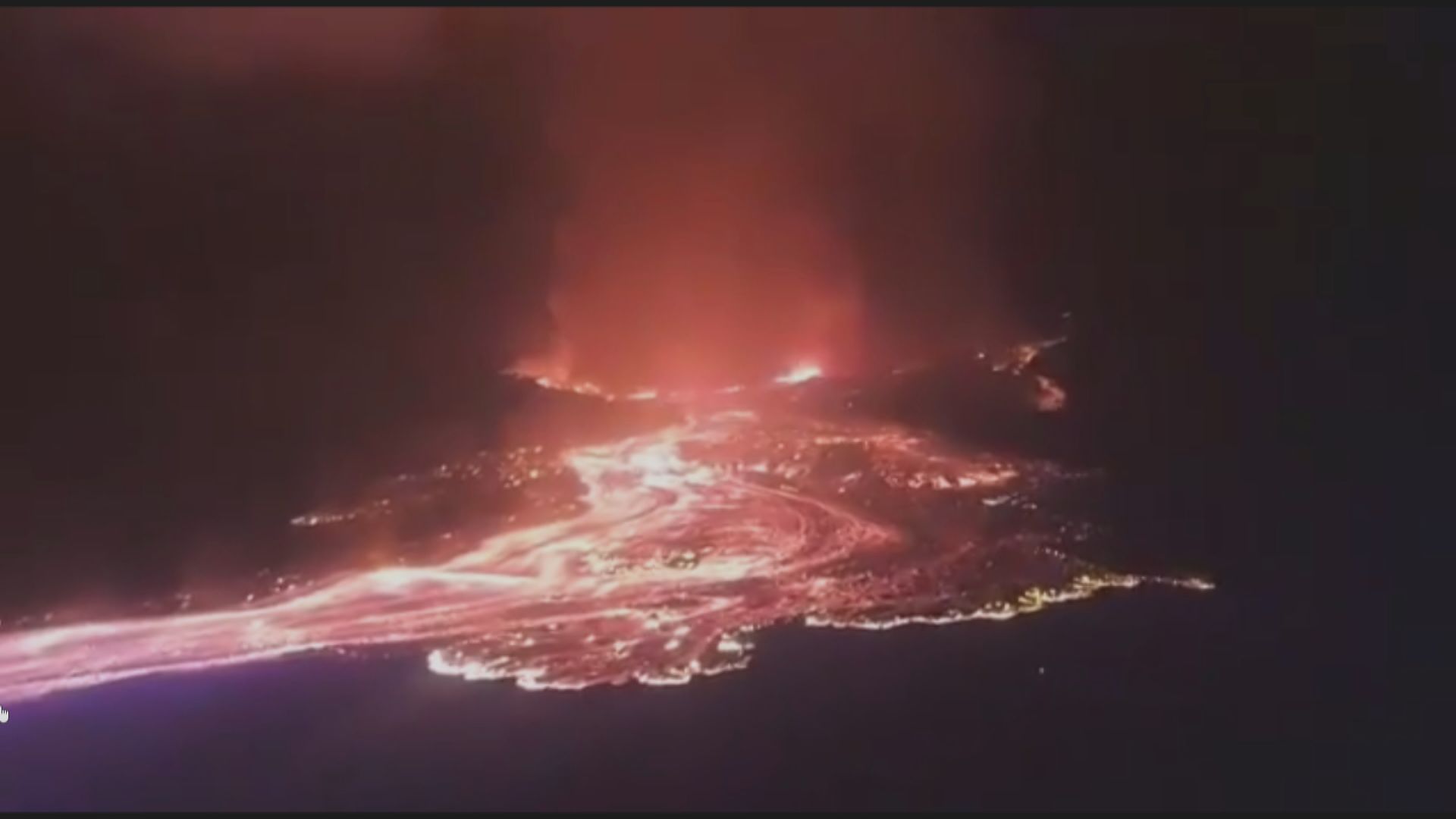 非洲剛果民主共和國火山爆發　熔岩覆蓋高速公路及機場