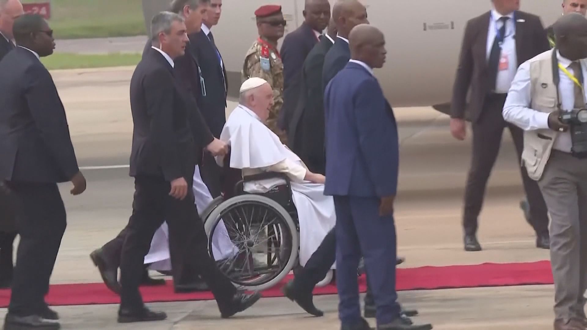 教宗到訪剛果民主共和國