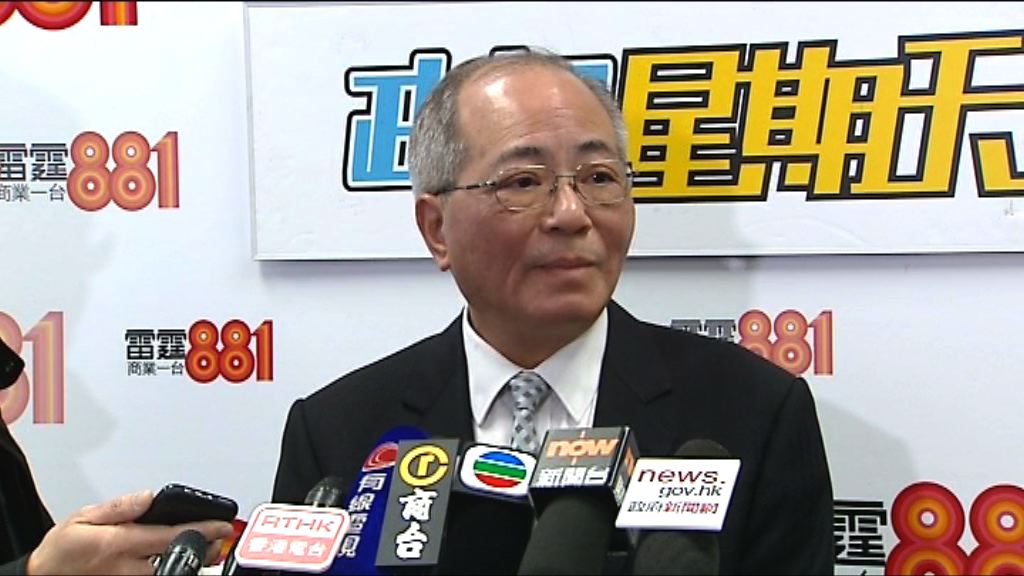 吳克儉指卸任後退休再決定會否出任公職