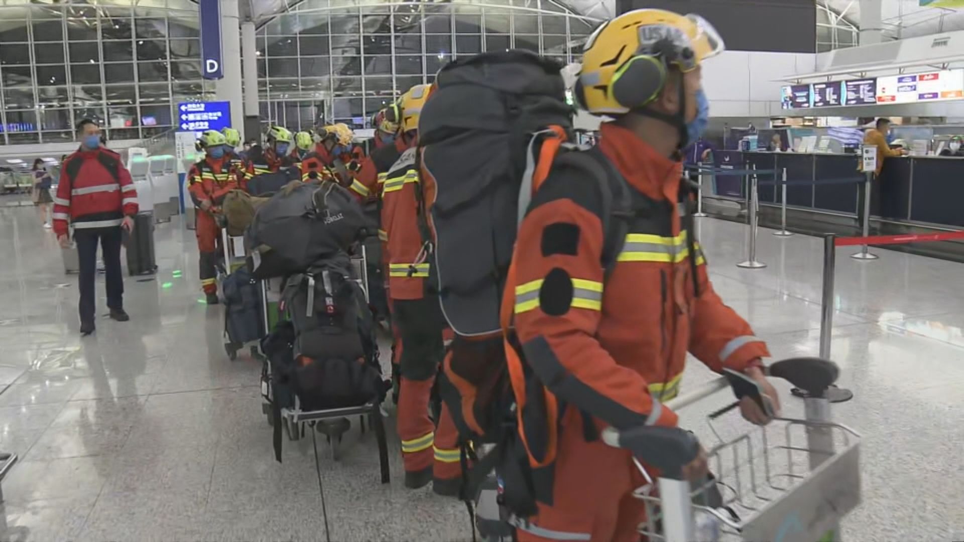中國救援隊員周五將由土耳其災區回國　陳國基赴京出席迎接儀式