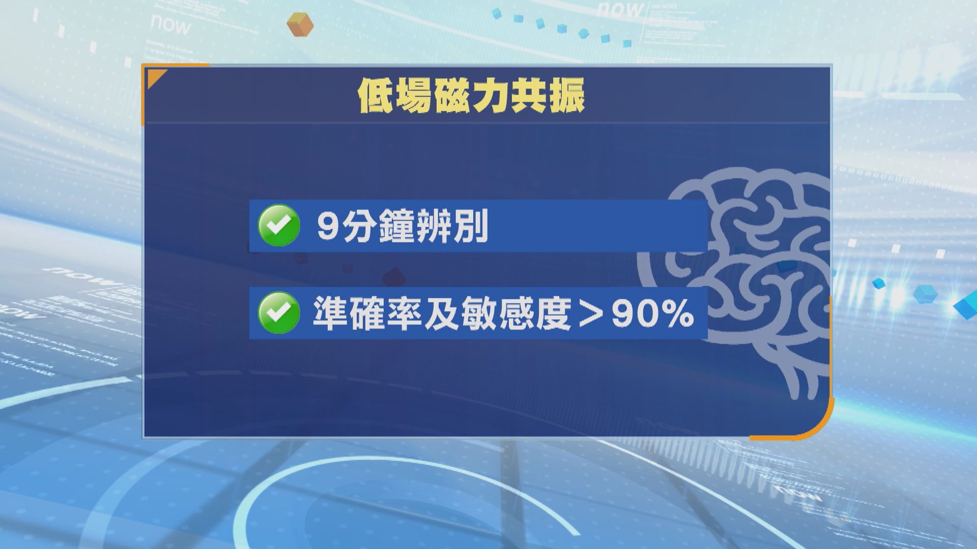 中大威院引入低場磁力共振 搶救中風患者