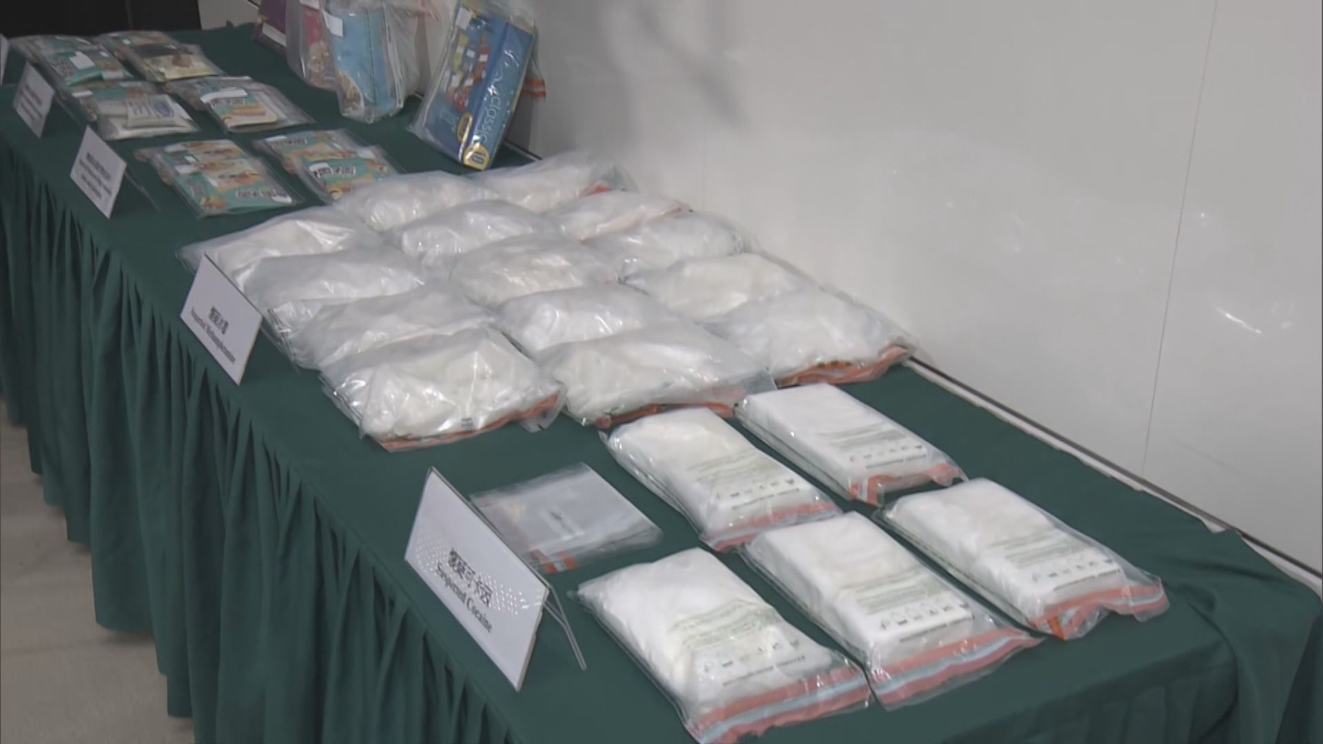 海關檢約值1400萬元懷疑冰毒和可卡因　兩男涉以零食包裝販毒被捕