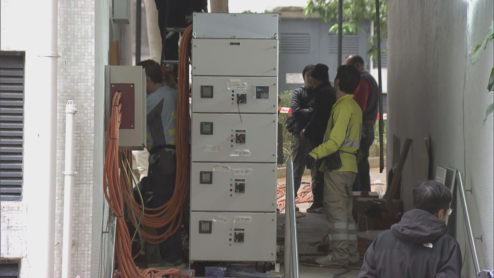 康翠臺電錶房昨發生爆炸事故 至今仍未恢復供電