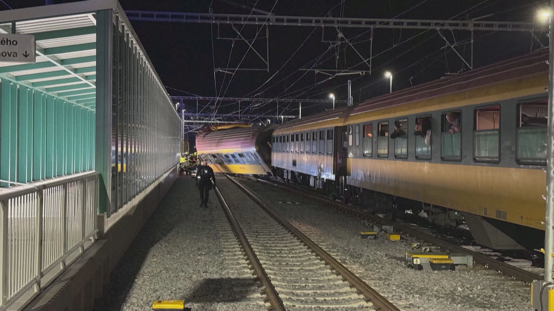 捷克發生火車相撞意外 至少4死逾20傷
