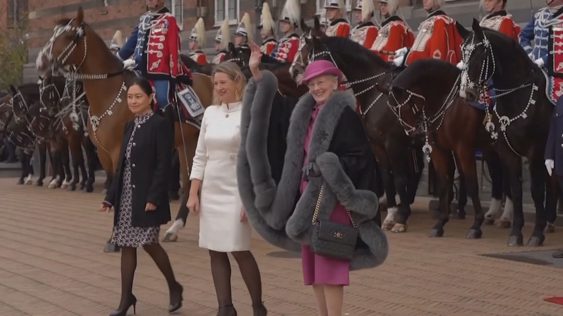 丹麥舉行女王瑪格麗特二世退位儀式