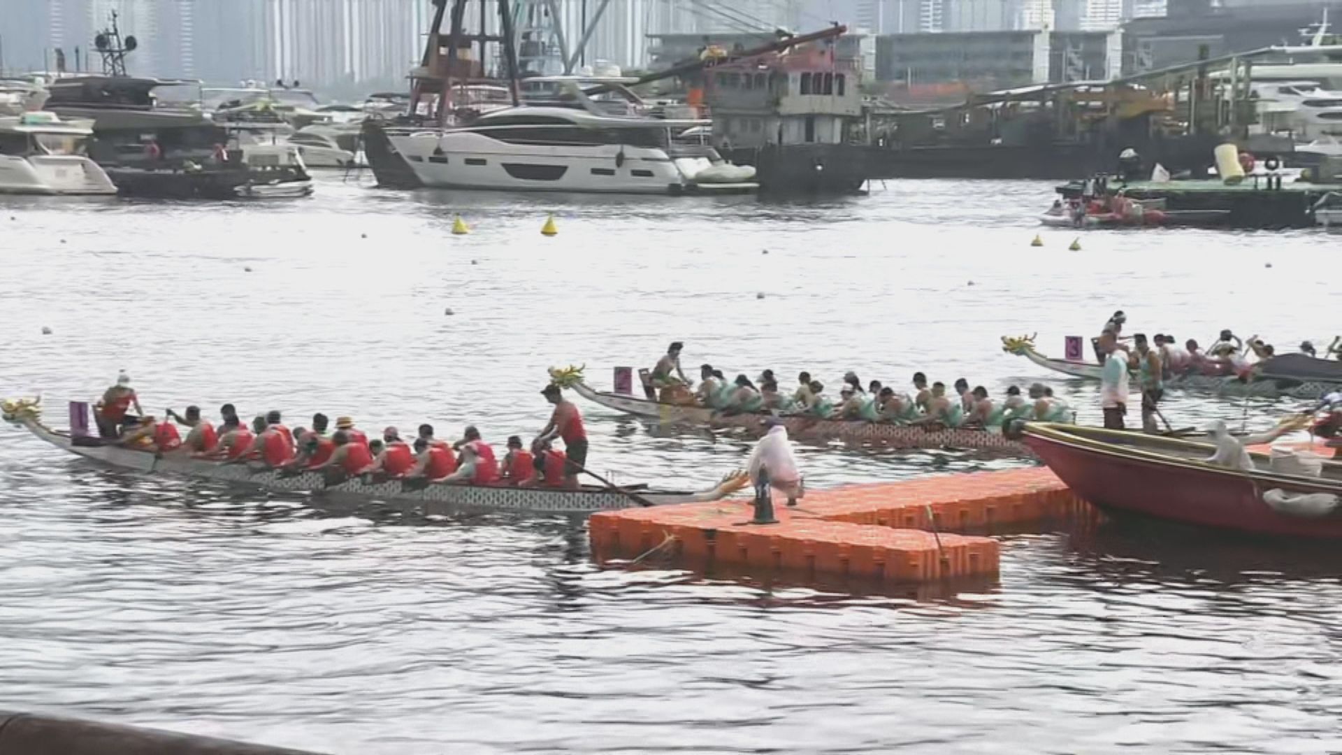 亞洲龍舟錦標賽一連三日在觀塘海濱舉行