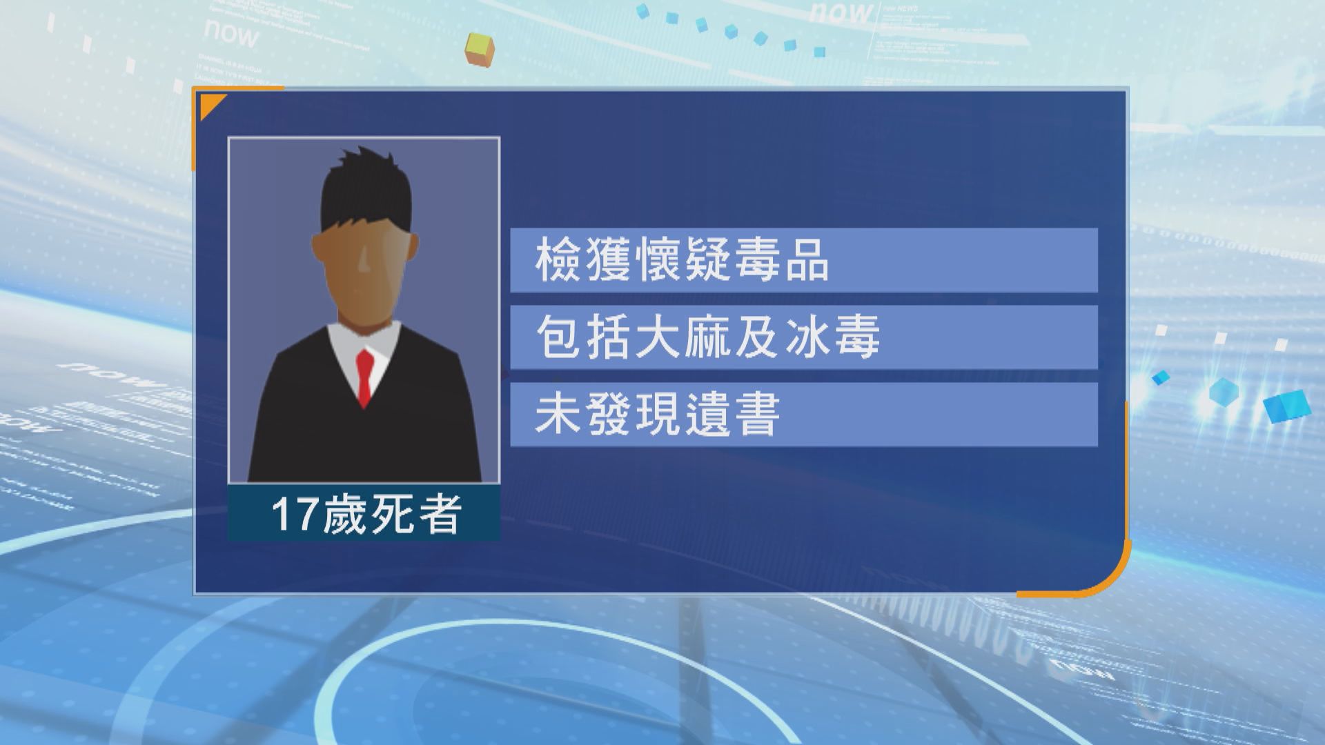 蘇屋邨17歲少年昏迷家中送院亡　警檢太空油毒品　死因待驗屍確定