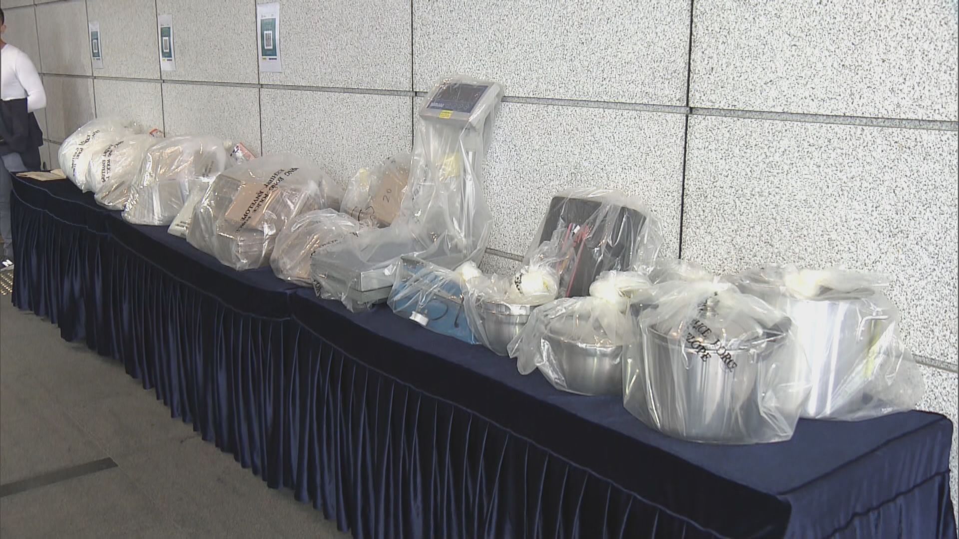 警方拘兩男一女涉用紙皮偷運液態可卡因