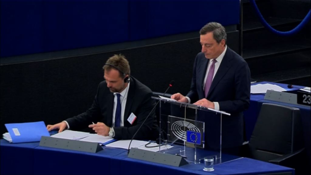 歐洲央行行長：歐元波動阻礙通脹回升