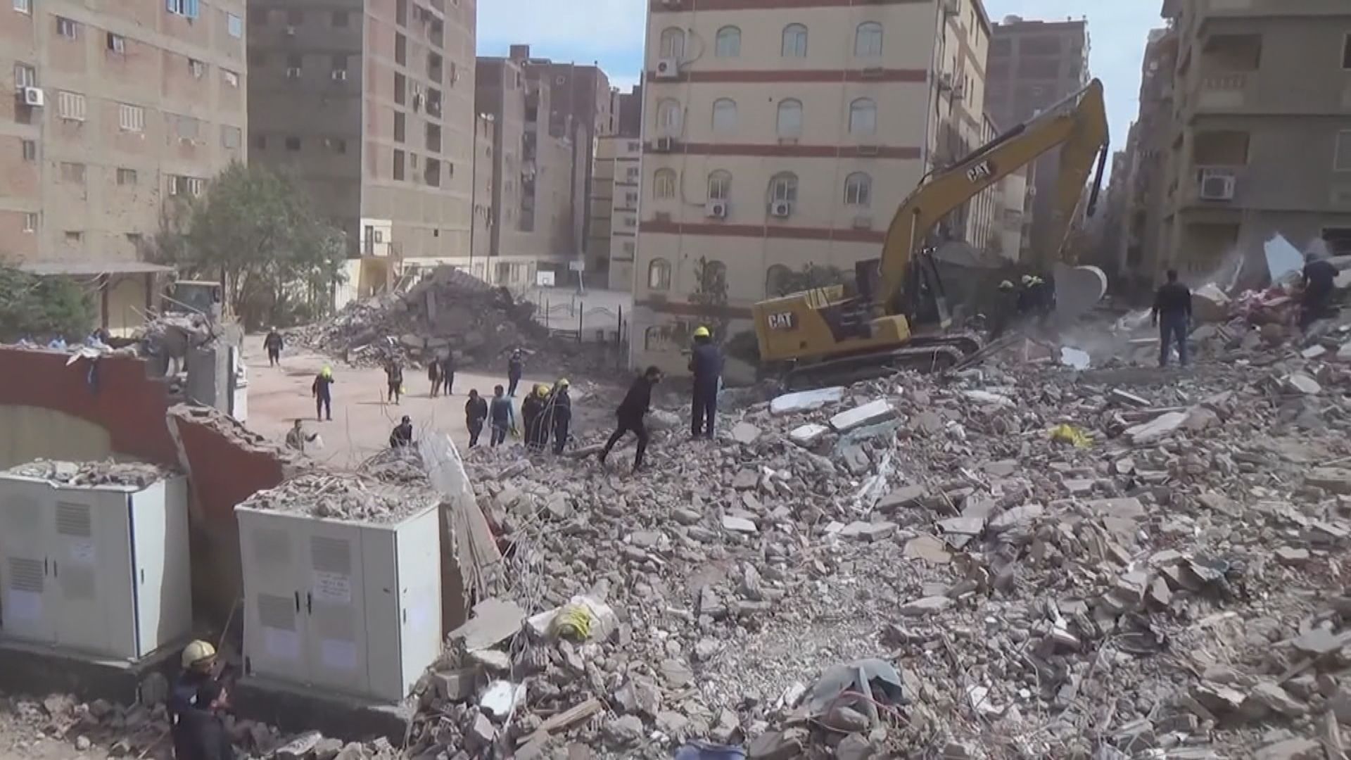 埃及開羅住宅大樓倒塌最少十八死