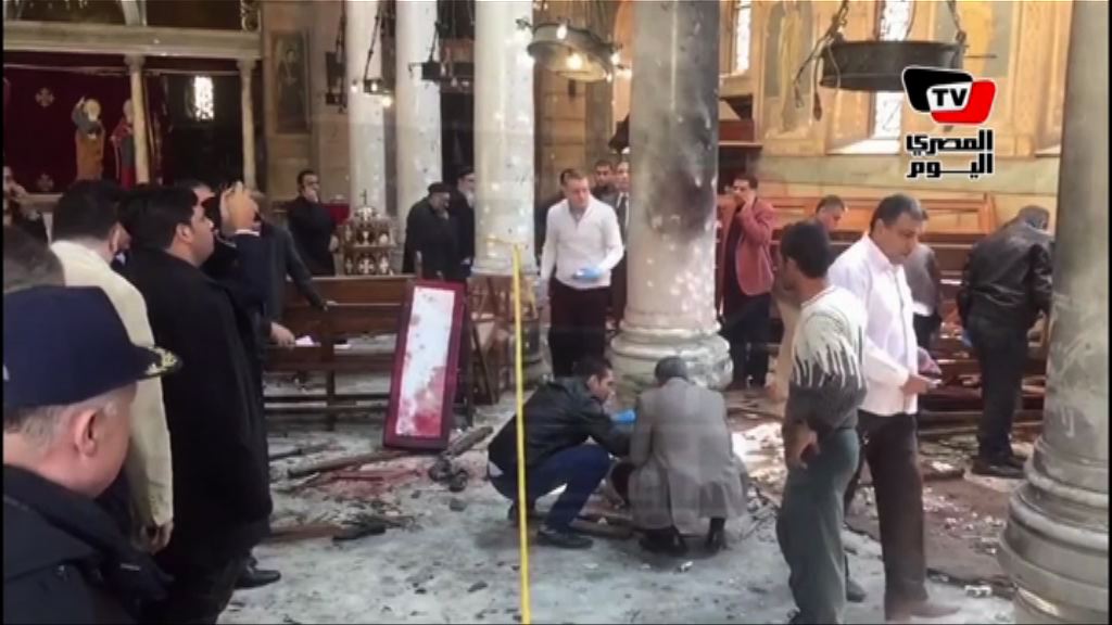 埃及開羅教堂炸彈襲擊25死49傷