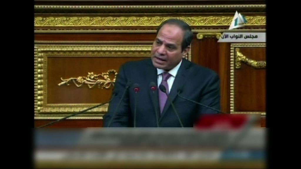 埃及總統宣布已建立民主制度