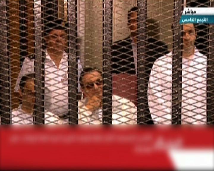 
埃及前總統穆巴拉克兩兒子獲釋