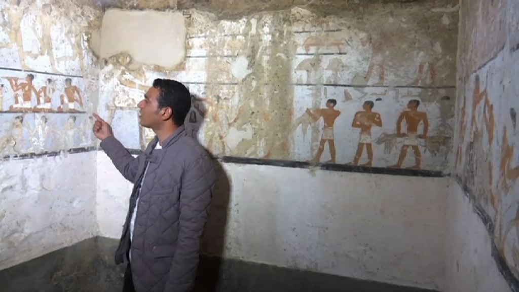 埃及吉薩發現逾四千年古墓