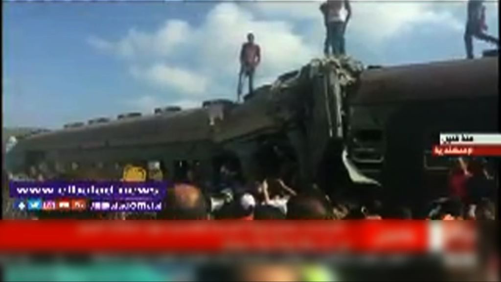 埃及有火車相撞死傷嚴重