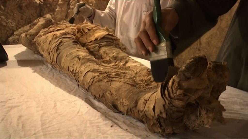 埃及發現三千五百年前木乃伊