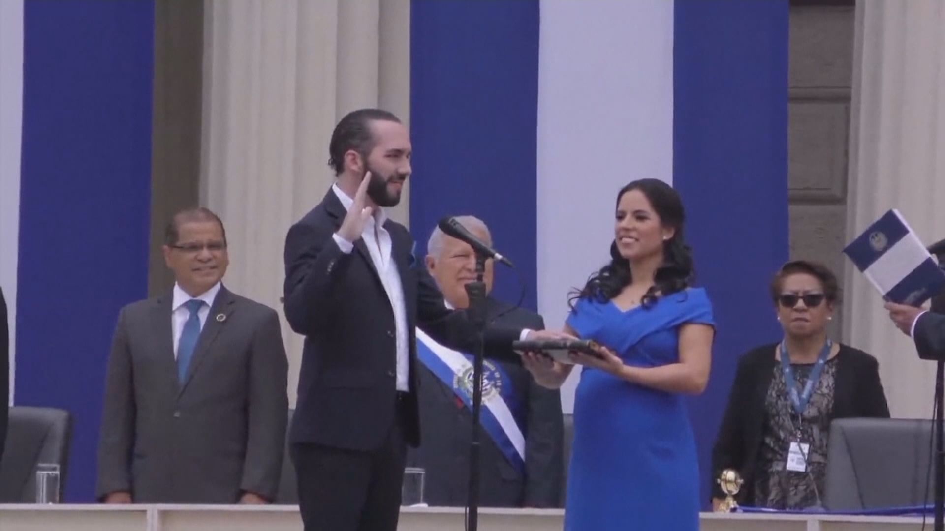 布克萊宣誓就任薩爾瓦多總統