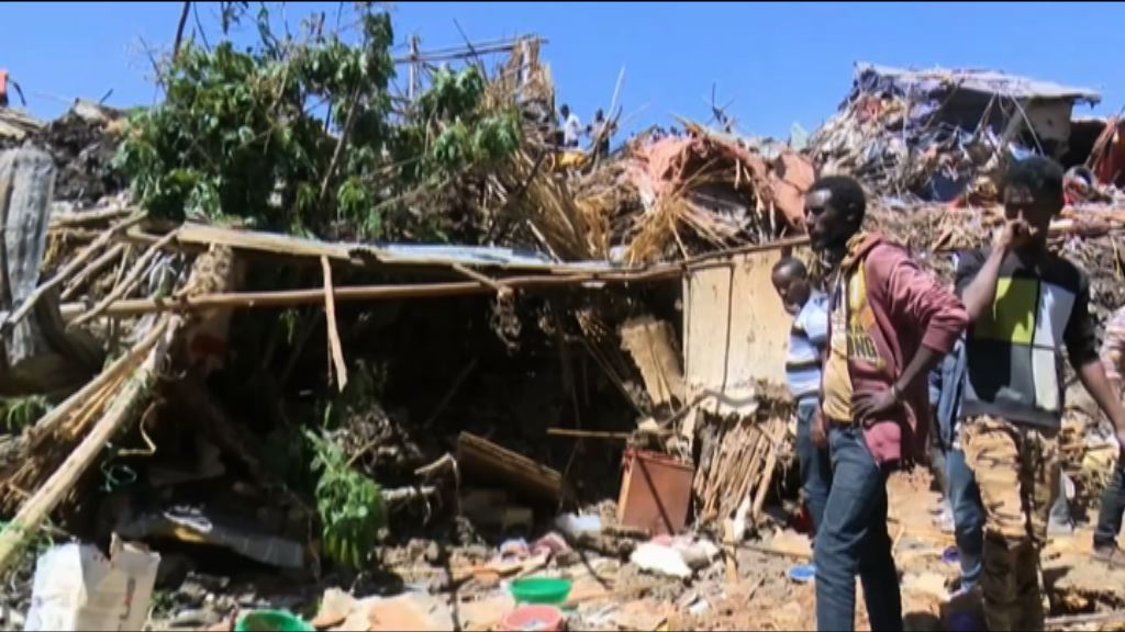 埃塞俄比亞垃圾山倒塌46死多人失蹤