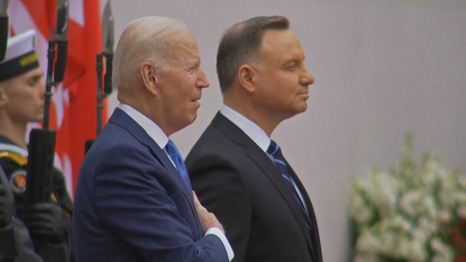拜登在華沙會見波蘭總統　烏克蘭指獲美防衛合作進一步保證