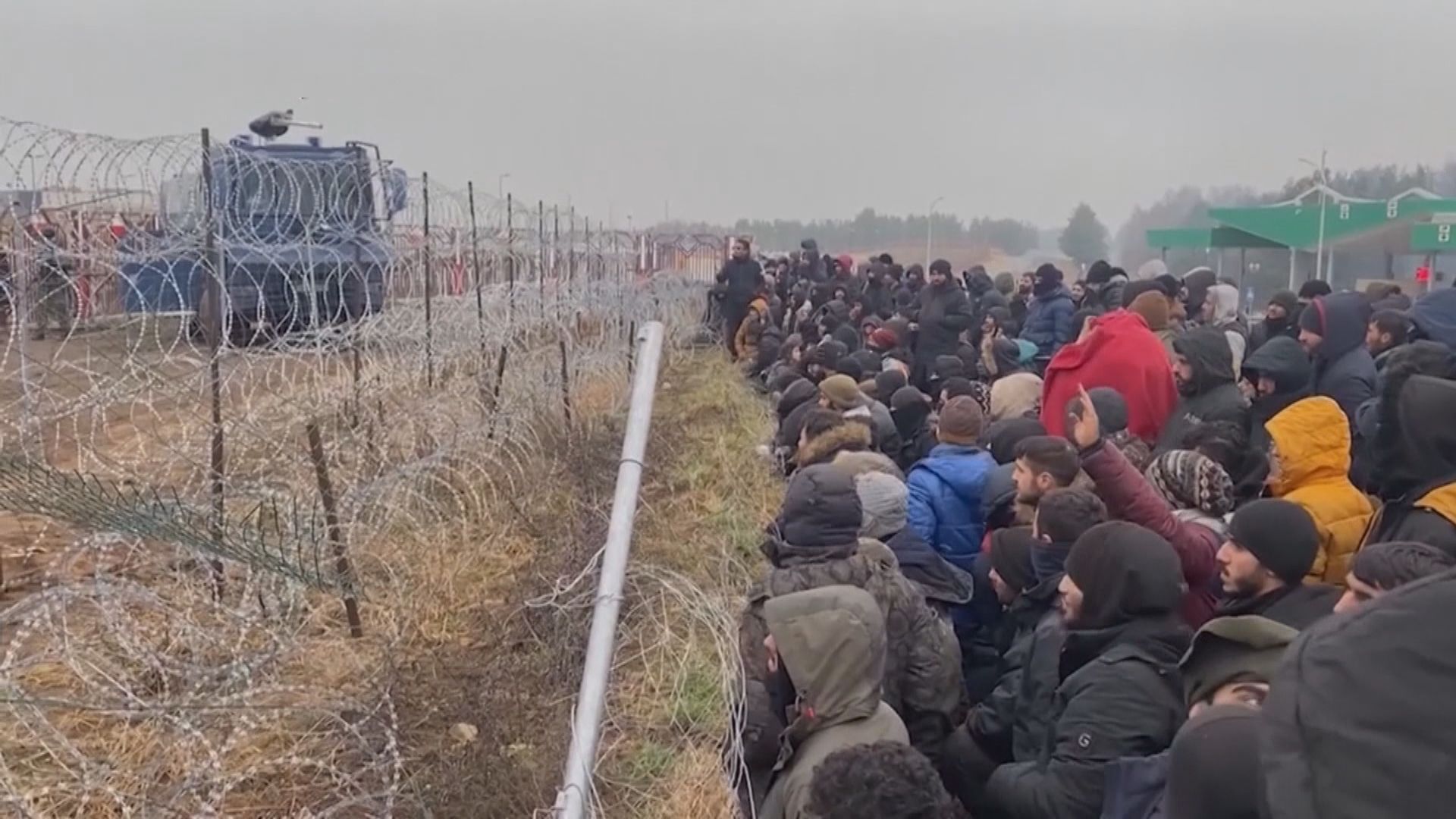白俄波蘭邊境難民危機持續