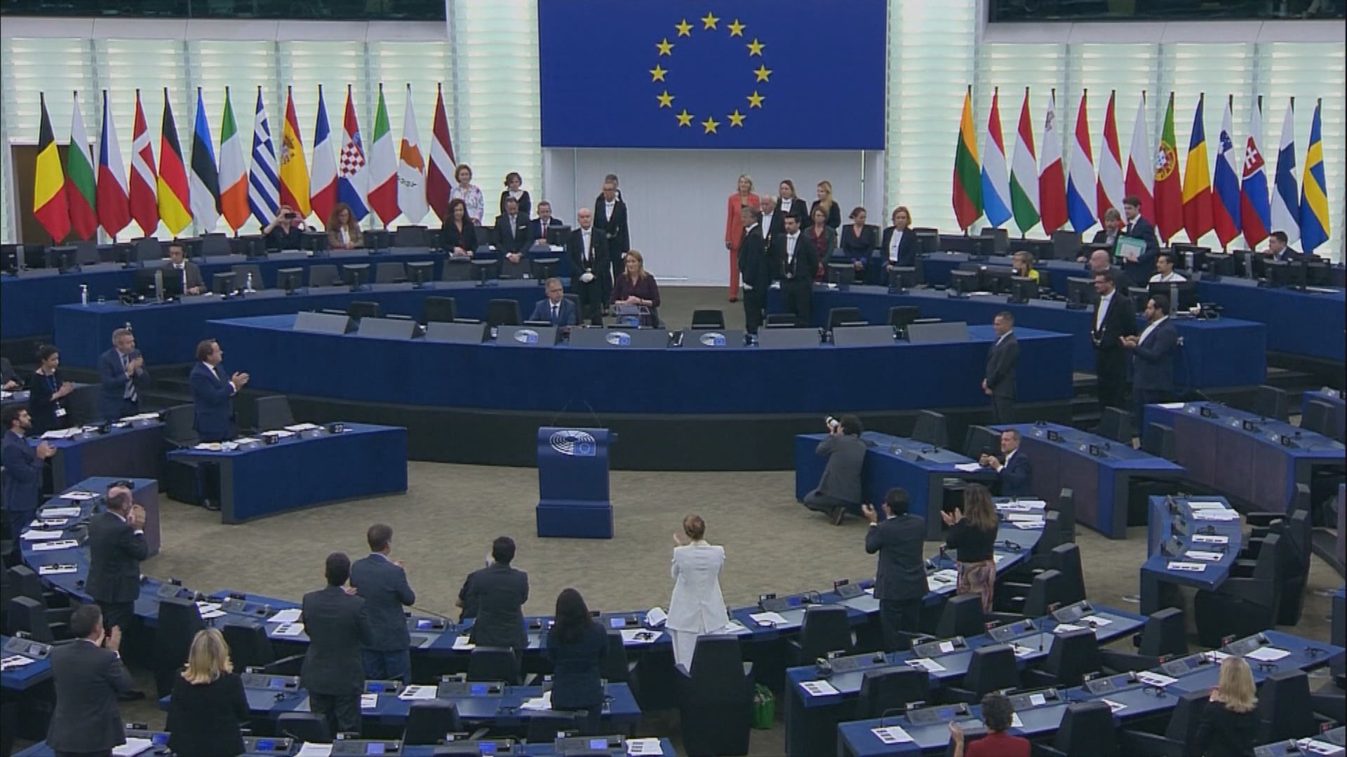 烏克蘭人民獲歐洲議會頒發薩哈羅夫思想自由獎