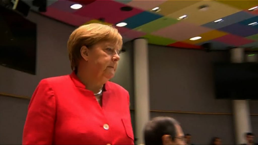 德媒指默克爾稱與半數歐盟國達成難民協議