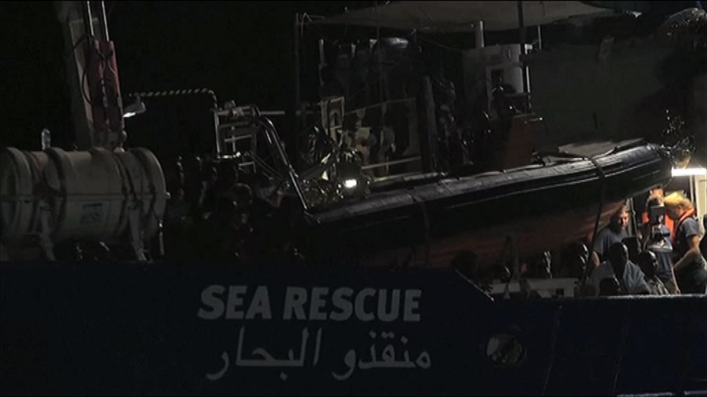 生命線號難民船獲准進入馬耳他領海