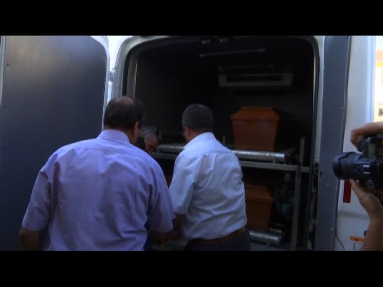 伏屍沙灘男童遺體送至土耳其機場