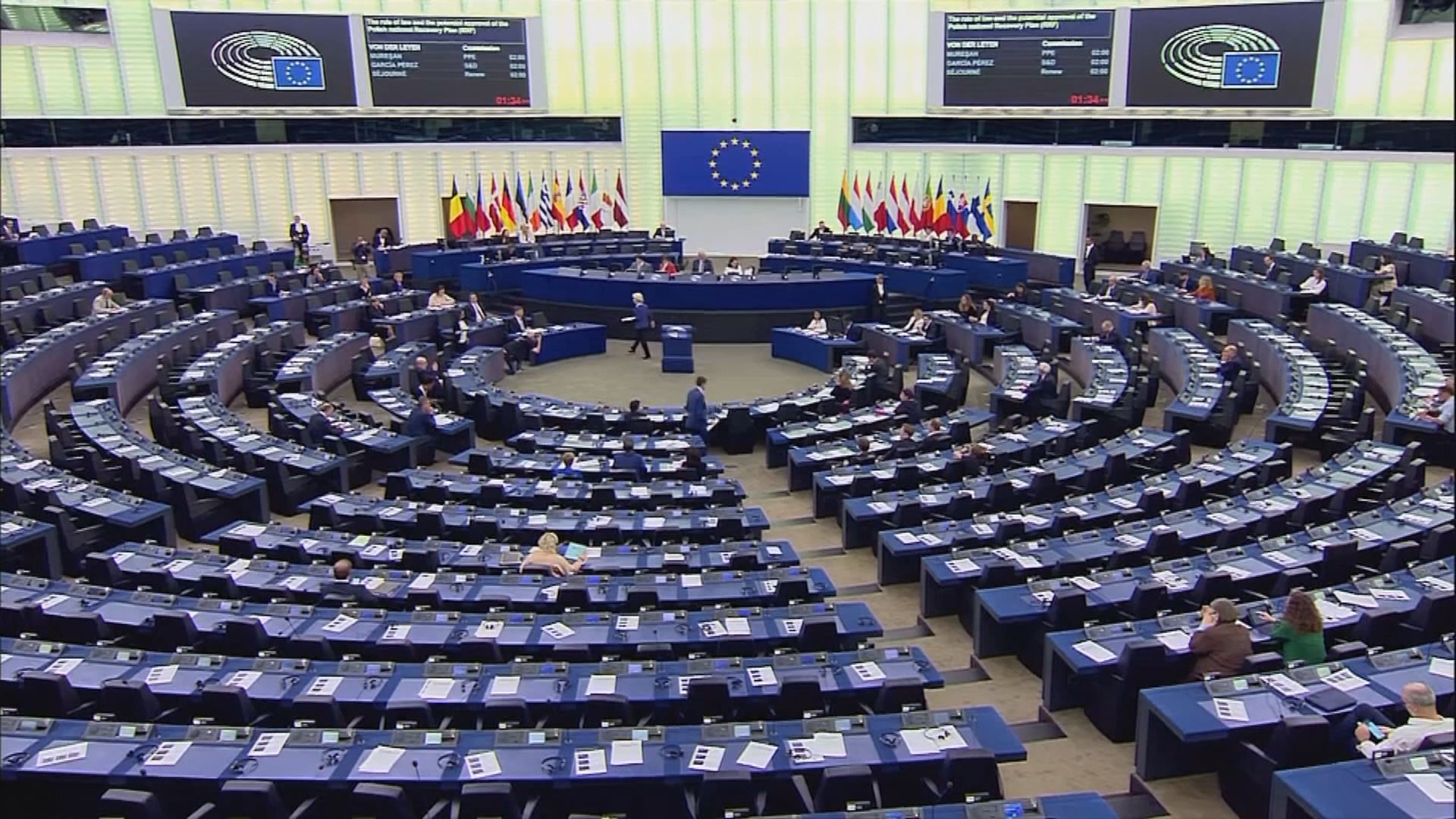 歐洲議會通過台海情勢決議案　深化台灣歐洲合作