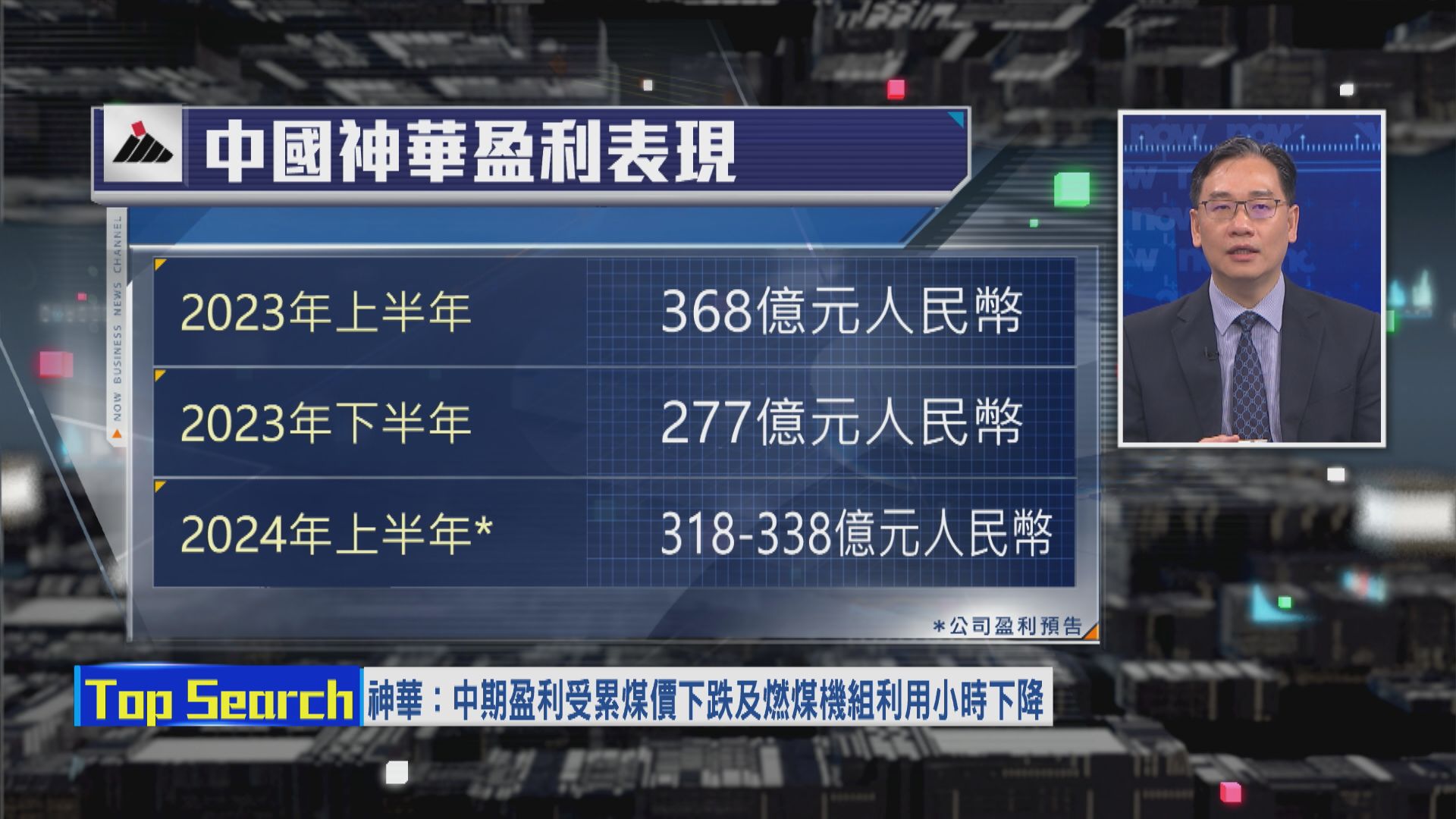 【財經TOP SEARCH】有貨沽定守？神華跌到呢個位有望回穩