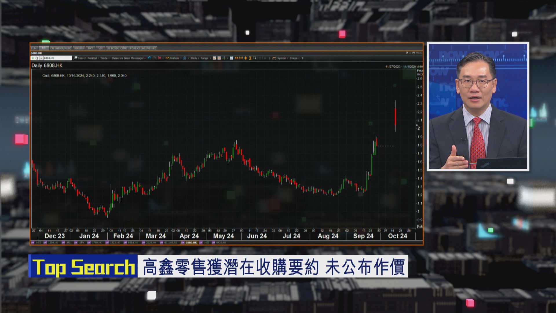 【財經TOP SEARCH】高鑫有機被收購？