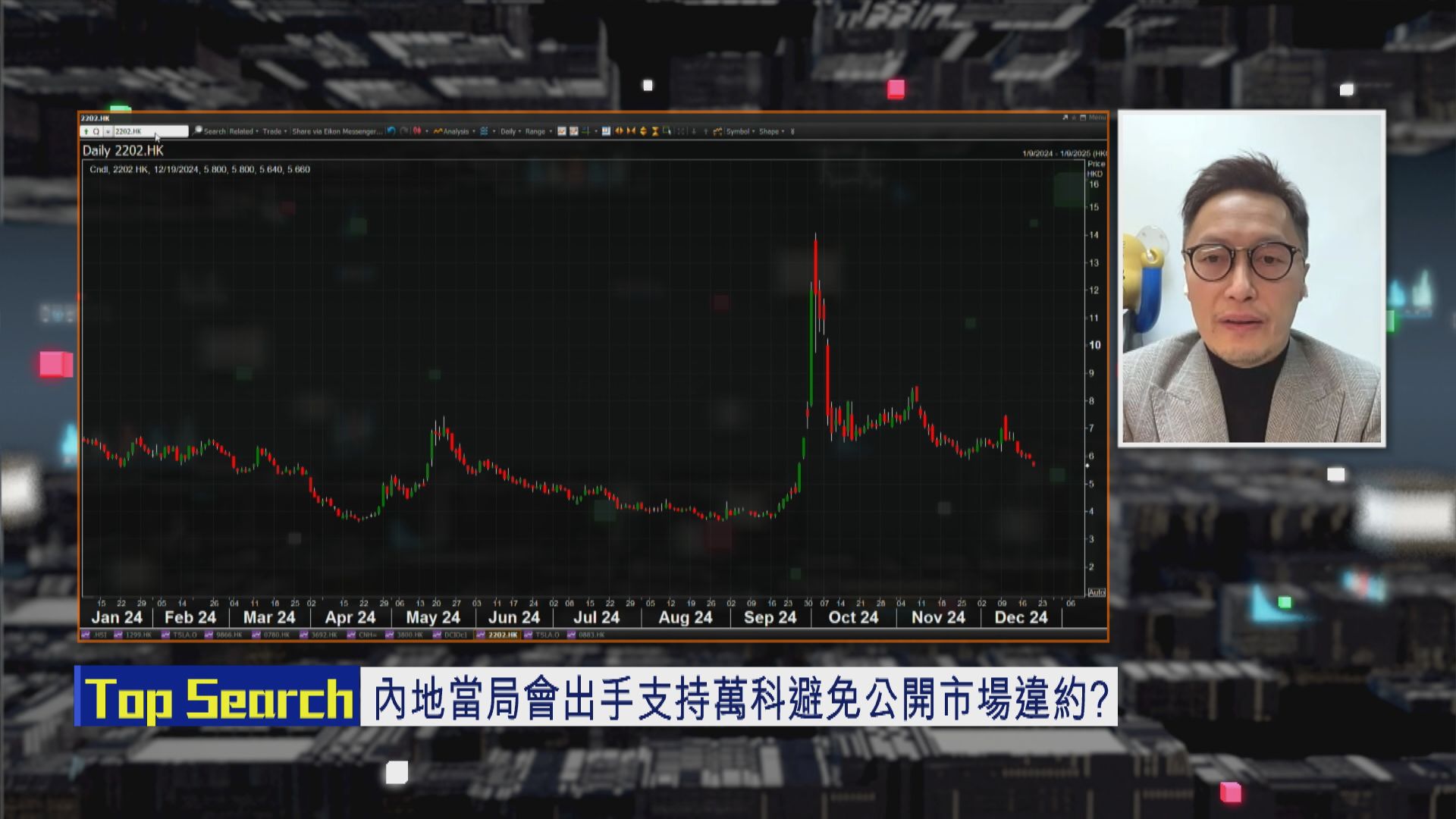 【財經TOP SEARCH】萬科要等政府救？