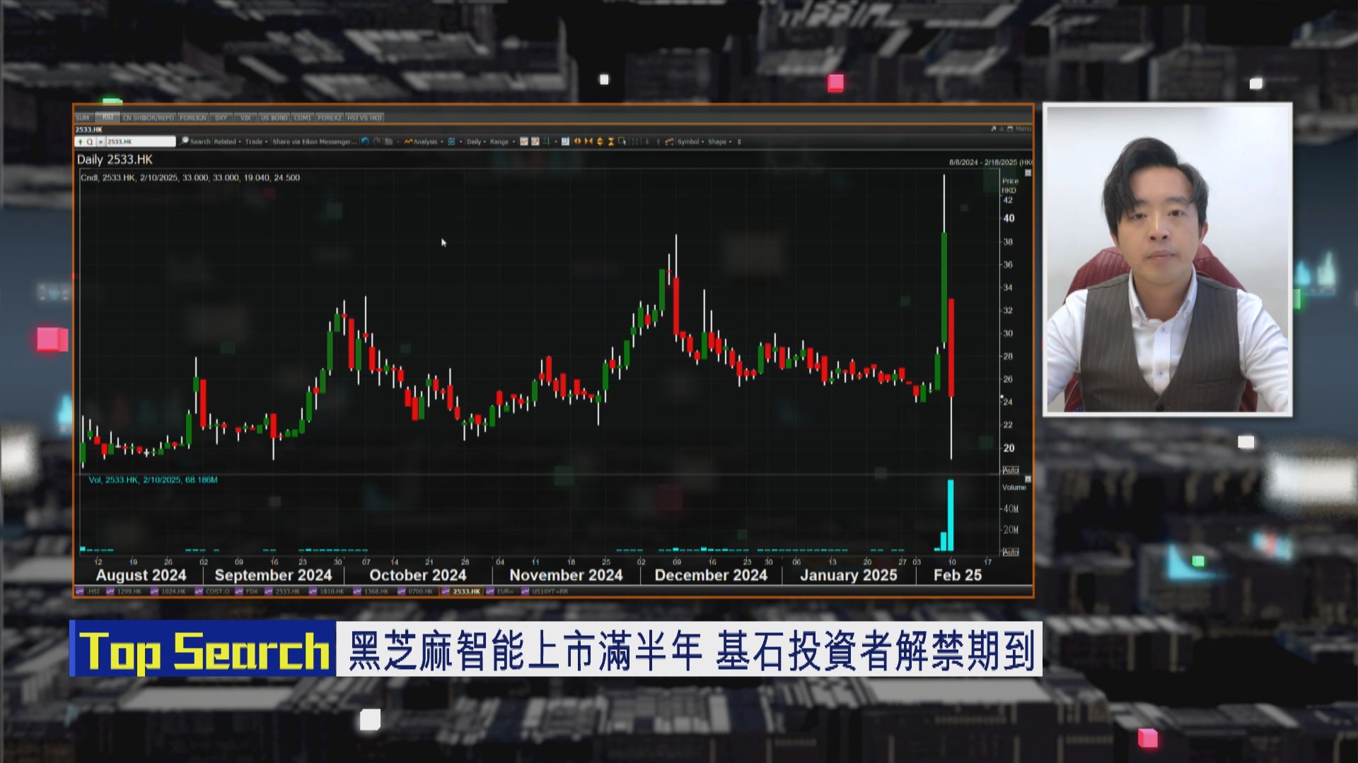 【財經TOP SEARCH】炒黑芝麻智能要睇實呢個位