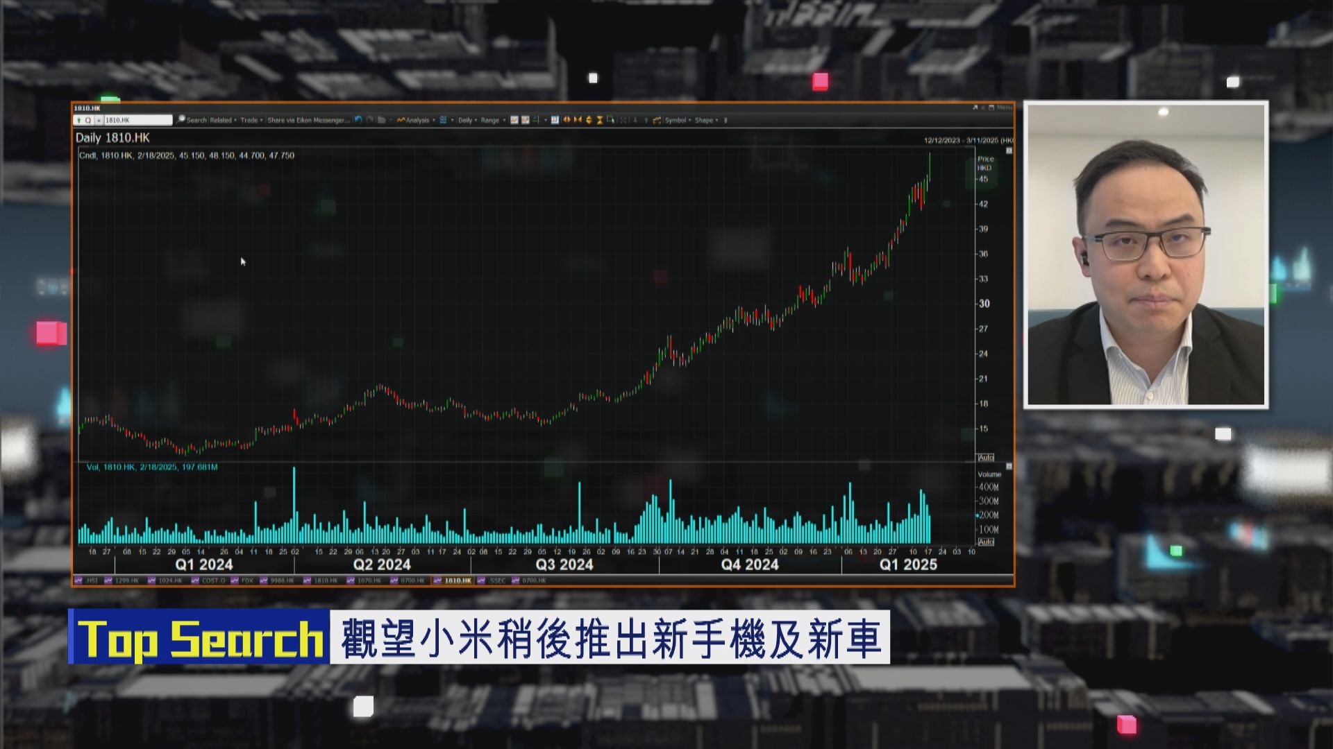 【財經TOP SEARCH】小米有「新」因素 股價或續破頂！