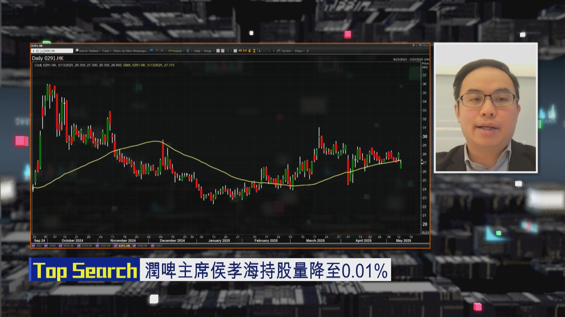 【財經TOP SEARCH】潤啤估值尷尬料繼續橫行