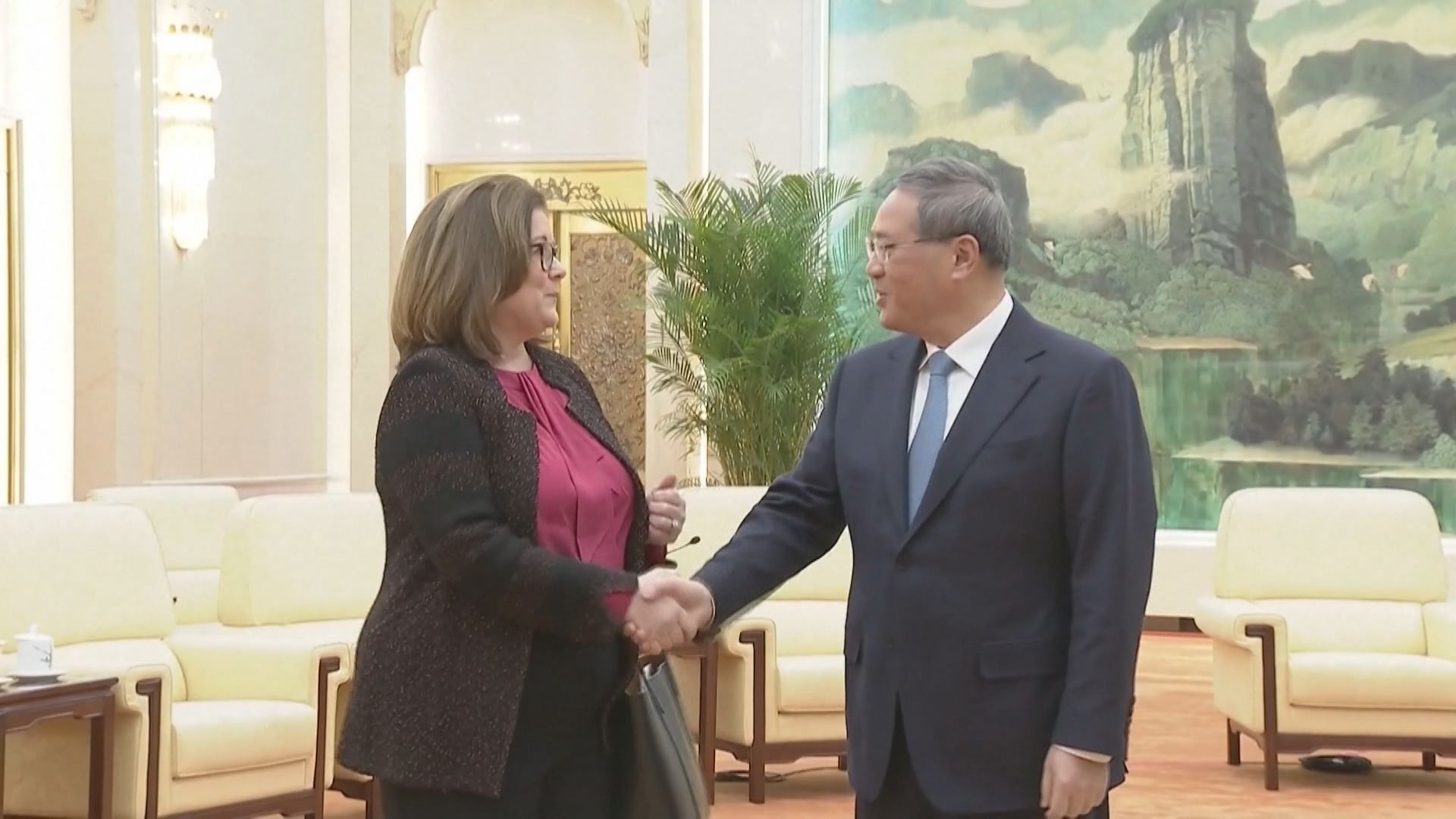 【美商會訪華】李強:中美加強經貿合作是雙贏