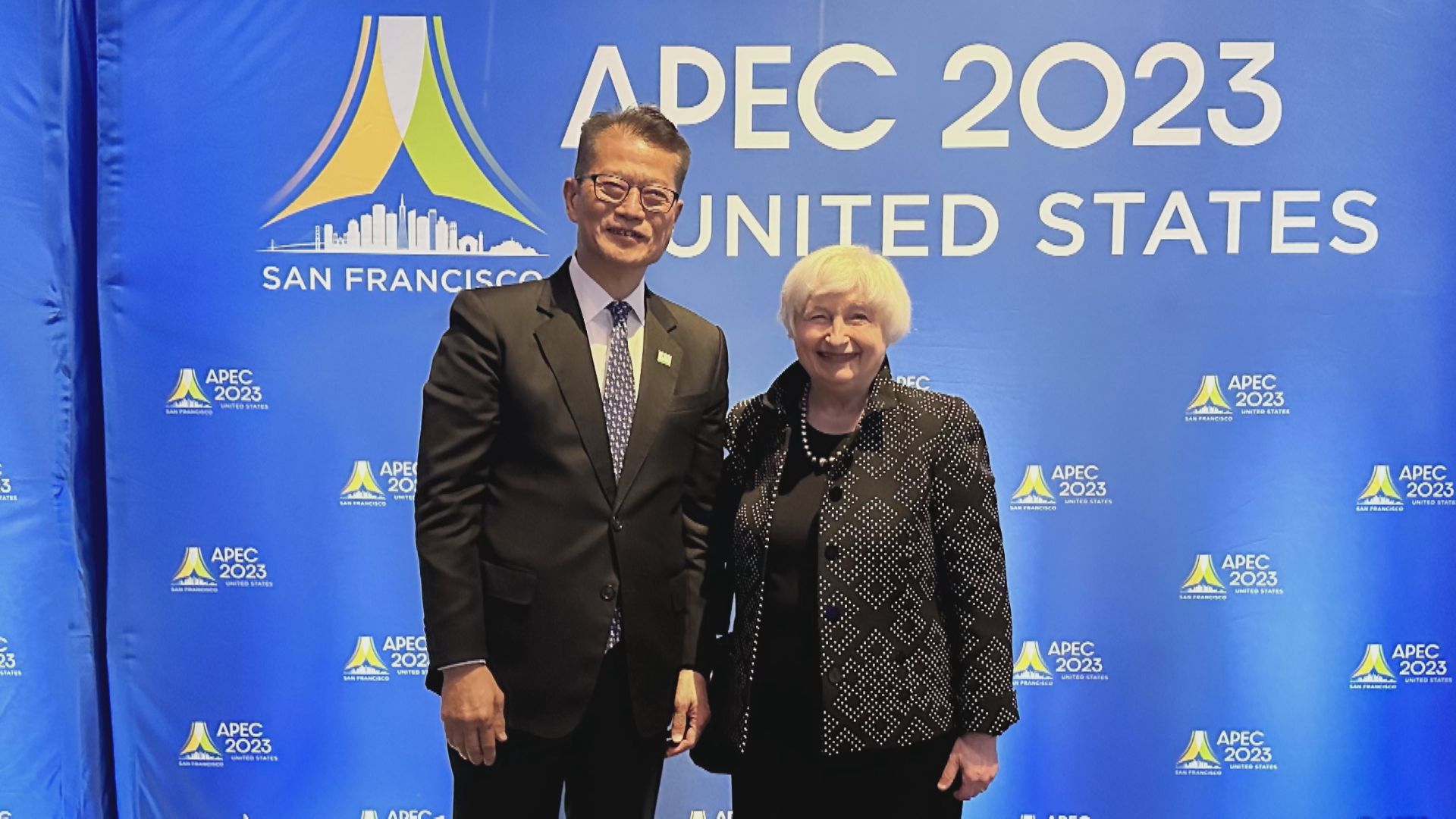 【APEC峰會】陳茂波出席耶倫主持財長非正式會議