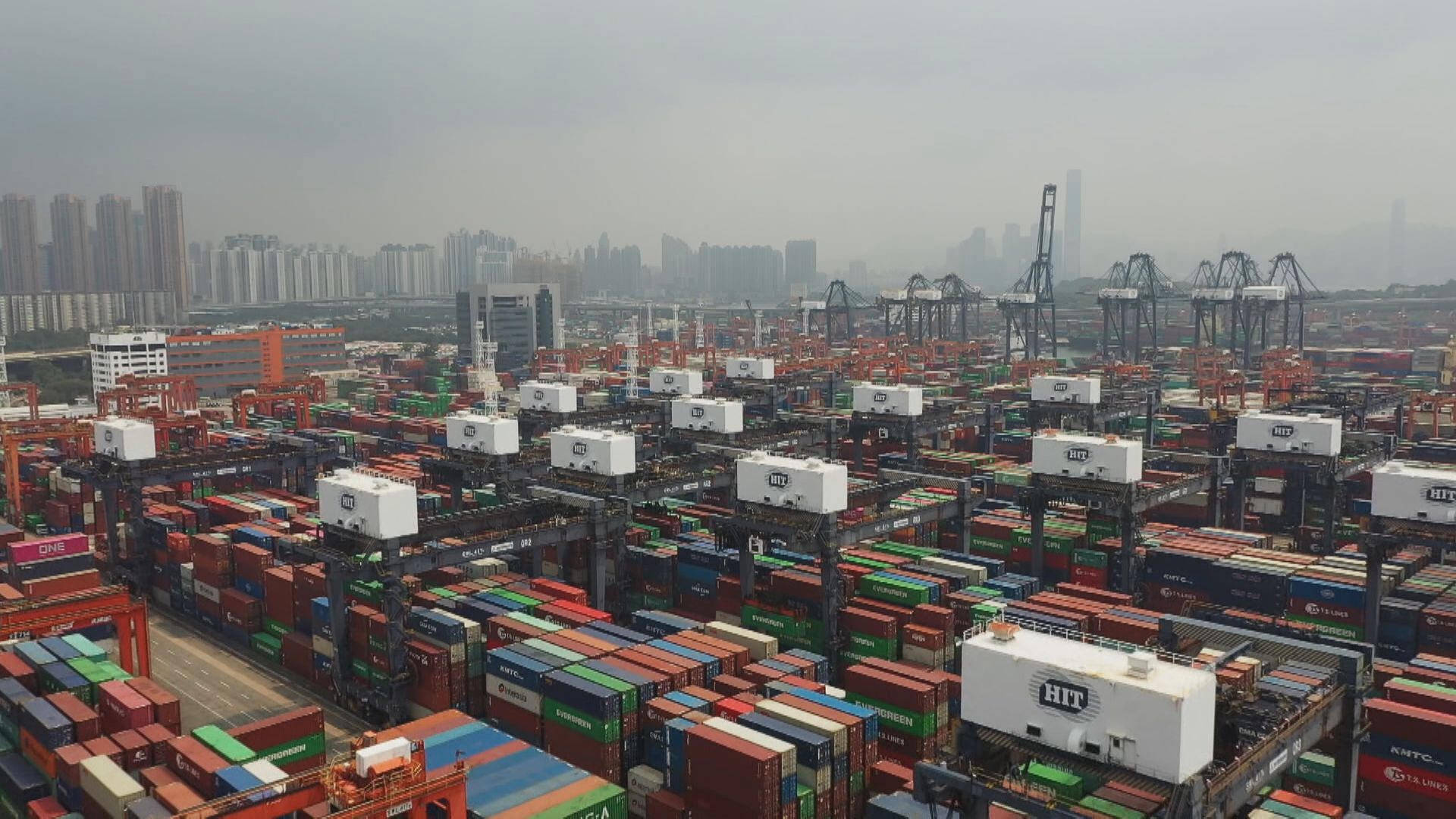 【香港數據】本港上月進出口續跌 跌幅均較預期大 