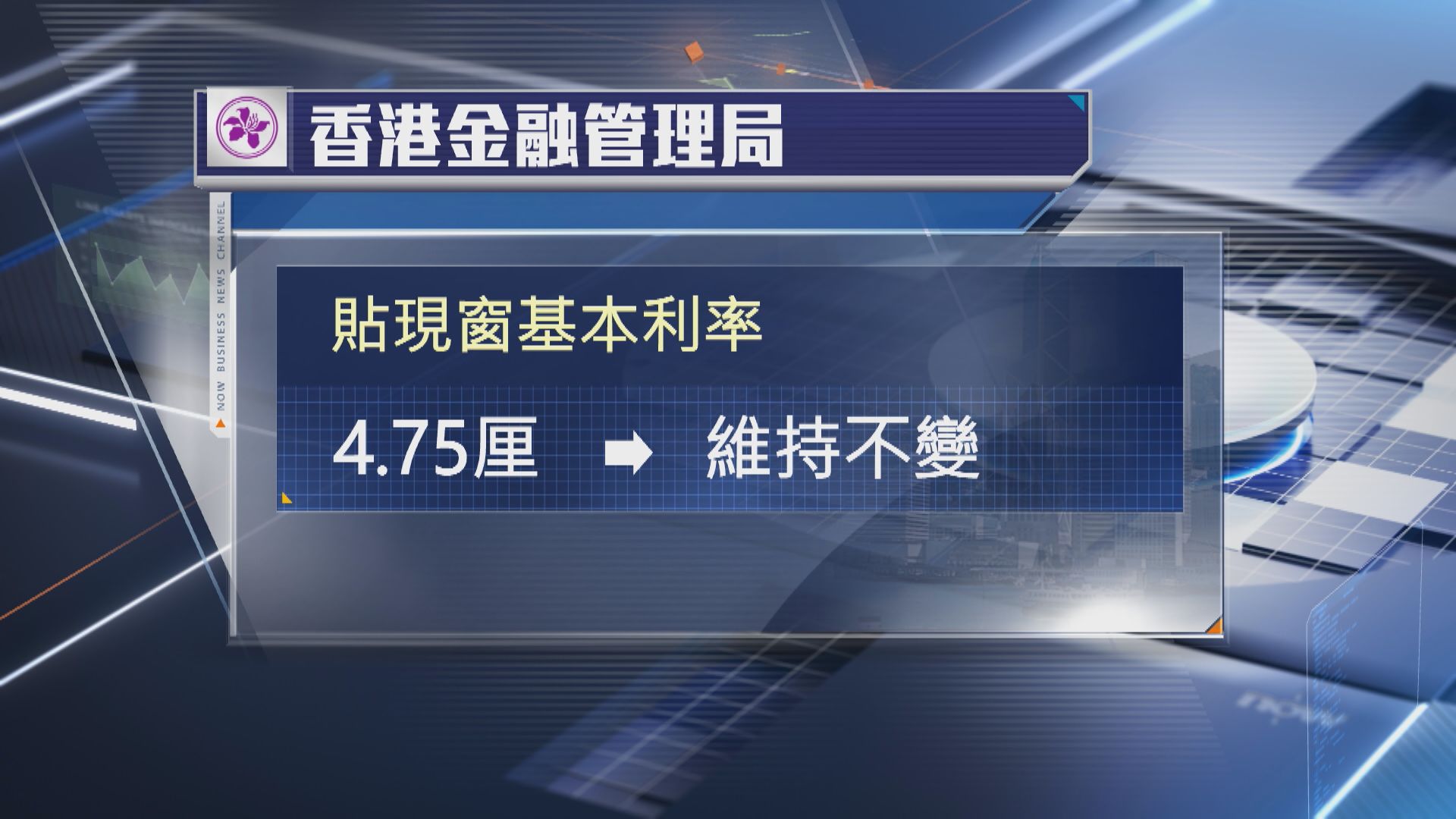 【美息不變】金管局料港元資金供求、整體流動性等續影響拆息